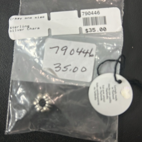 Authentic Pandora Dots & Ridges Clip - LAST ONE - Picture 2 of 8